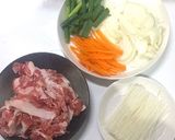 野菜がたっぷり栄養満点プルコギ♬作り方1写真