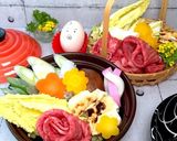 神戸牛 すき焼き鍋 カロリー許容範囲作り方1写真