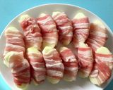 優しい甘辛　豚肉のりんご巻き作り方3写真
