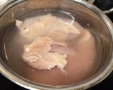 自家製香味ごまだれ＆塩鷄(よだれ鷄風)作り方2写真
