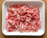きび酢ドレッシングで豚の生姜焼き丼作り方1写真