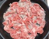きび酢ドレッシングで豚の生姜焼き丼作り方2写真