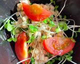 納豆サラダ作り方3写真