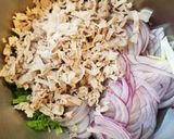豚肉とパクチーのエスニックサラダ作り方6写真