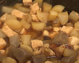 アレンジレシピ 照り大根と鶏肉の簡単煮物作り方9写真