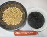 ミネラル蒸し大豆ひじき煮♪簡単漢方食養生作り方1写真