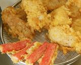 とり天とカニ蒲鉾天作り方5写真
