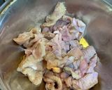 鶏皮　カリカリ　ノンフライヤー作り方1写真