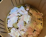 鶏皮　カリカリ　ノンフライヤー作り方2写真
