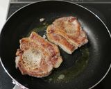 ポークソテー　リンゴソースで作り方4写真