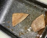 晩御飯で余ったお刺身をステーキに！作り方2写真