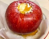 簡単！丸ごと焼きリンゴ作り方4写真