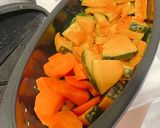 自家製味噌ドレッシングの温野菜サラダ！作り方2写真
