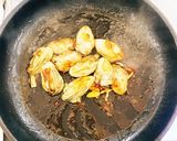 絶品　広島産牡蠣✨ペペロンチーノ風炒め作り方10写真