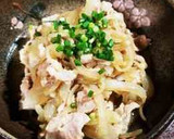 簡単♪節約❗豚こま・玉葱の甘辛炒め♡作り方3写真