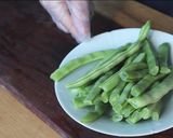 【中華料理】鯪揚げ豆豉とインゲン豆の炒め作り方1写真
