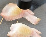 海老と舞茸を詰めた鶏手羽先ロースト♪作り方5写真