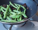【中華料理】鯪揚げ豆豉とインゲン豆の炒め作り方5写真