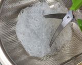 オクラと春雨の梅ポン酢サラダ作り方2写真