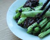 【中華料理】鯪揚げ豆豉とインゲン豆の炒め作り方8写真