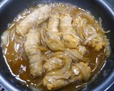 簡単!エビ肉巻きのとんかつソース炒め作り方5写真
