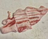 ほうれん草と豚バラ肉のニンニク炒め作り方1写真