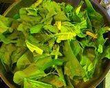ほうれん草と豚バラ肉のニンニク炒め作り方7写真