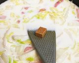 白菜とベーコンのクリームパスタ作り方6写真