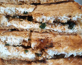 油揚げの挟み焼き作り方4写真