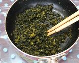 野沢菜漬け炒めチャーハン作り方4写真
