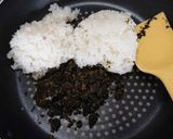 野沢菜漬け炒めチャーハン作り方5写真
