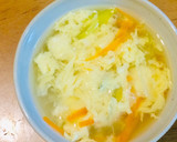 ふわふわ卵のスープ（今回は白だしです）作り方6写真