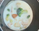 味付け簡単オートミールクリームリゾット風作り方3写真
