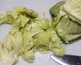 お弁当★レンジで胡麻キャベツナムル★副菜作り方1写真
