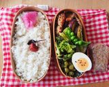お弁当★レンジで胡麻キャベツナムル★副菜作り方6写真