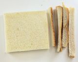 【幼児期】ちりめんじゃこのロールサンド作り方1写真