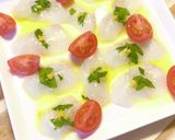 簡単！ゆず香る真鯛のカルパッチョ作り方5写真