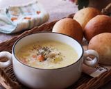 たっぷり野菜のあったか豆乳ミルクスープ作り方5写真