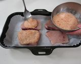 かじきの明太とろとろ焼き作り方2写真