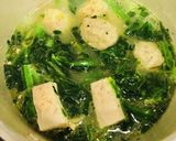 鍋の素で簡単☆餃子/肉団子スープ♪作り方14写真
