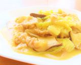 〚 豚バラ肉と白菜とエリンギの中華炒め〛作り方8写真