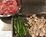 簡単　牛こま肉とピーマンのソース炒め作り方1写真