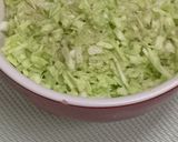 寒い朝のあったかキャベツ卵サラダ作り方2写真