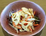 ☆根菜の塩麹きんぴら作り方5写真