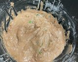 HM デ チョコ味ブロッコリーの茎ケーキ作り方4写真