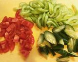タコとセロリのマリネ作り方1写真