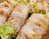 簡単！シャキッと美味しいレタスの肉巻き作り方4写真