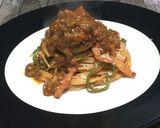 肉パレ男子めし･グランミートナポリタン♡作り方8写真
