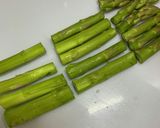 絶品♩肉巻き塩焼き作り方1写真