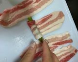 絶品♩肉巻き塩焼き作り方3写真